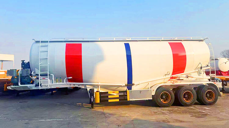 50 Cbm Cement Tanker Truck | Cement Bulk Trailers for Sale in Rwanda