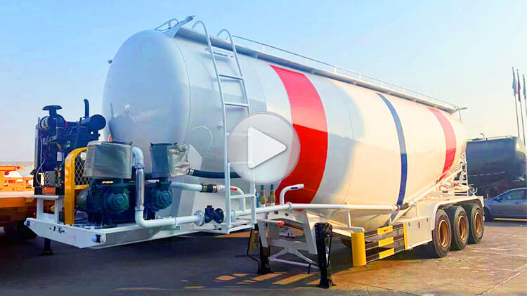 50 Cbm Cement Tanker Truck | Cement Bulk Trailers for Sale in Rwanda