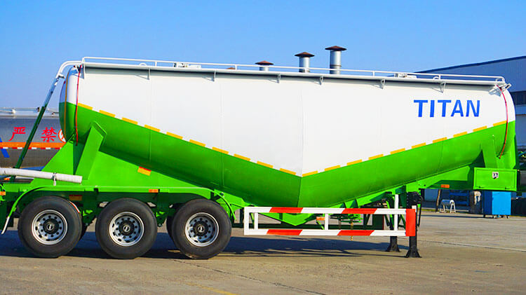 3 Axle Cement Tank Truck | Cement Bulker Truck for Sale in Rwanda
