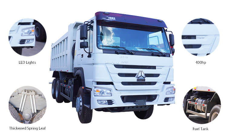 Howo 400 Dump Truck | Sinotruk Howo Dump Truck for Sale in Rwanda