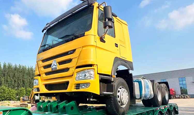 Second Hand Howo Truck Head for Sale in Rwanda