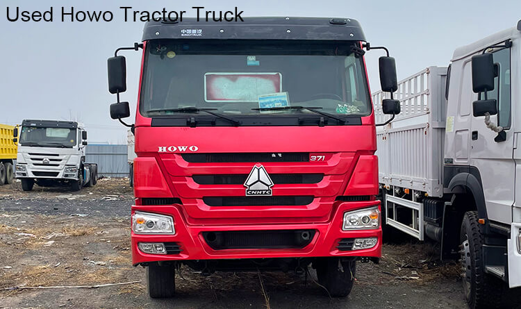 2nd Hand Howo Tractor Truck for Sale in Rwanda