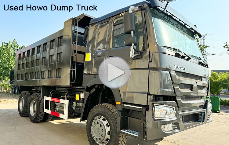 Second Hand Howo Dump Truck for Sale in Rwanda