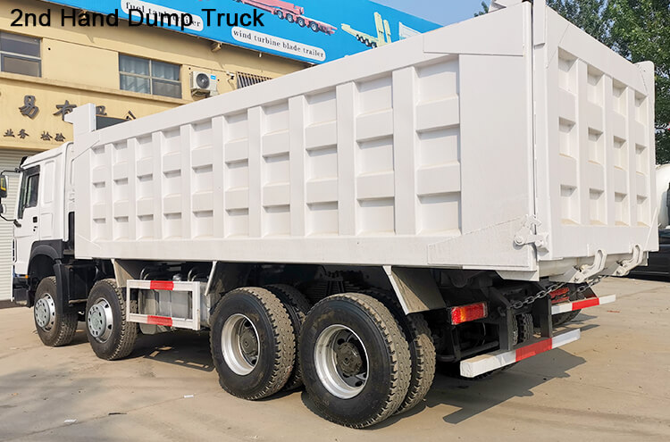 2nd Hand Howo Dump Truck for Sale in Rwanda