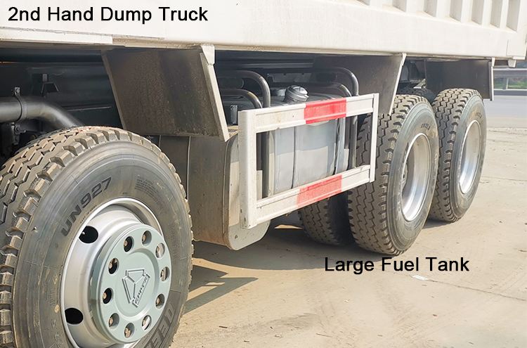 2nd Hand Howo Dump Truck for Sale in Rwanda