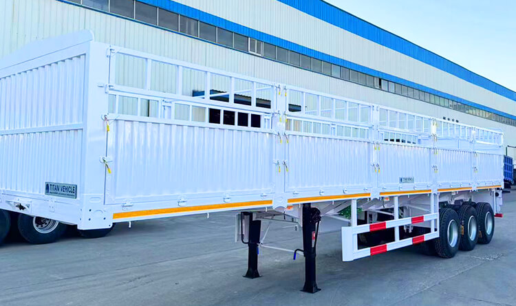 3 Axle Fence Cargo Trailer for Sale in Rwanda