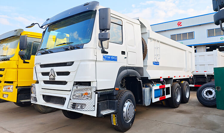 Pre Owned Sinotruk Howo Dump Truck for Sale in Rwanda