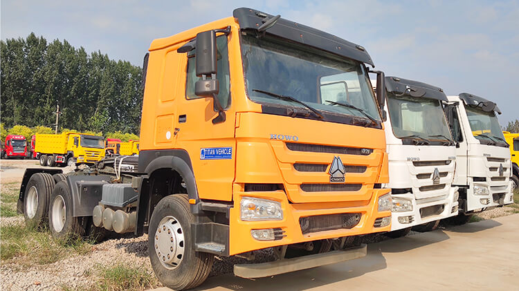 Pre Owned Howo Used Tractor Truck for Sale Near Me in Rwanda