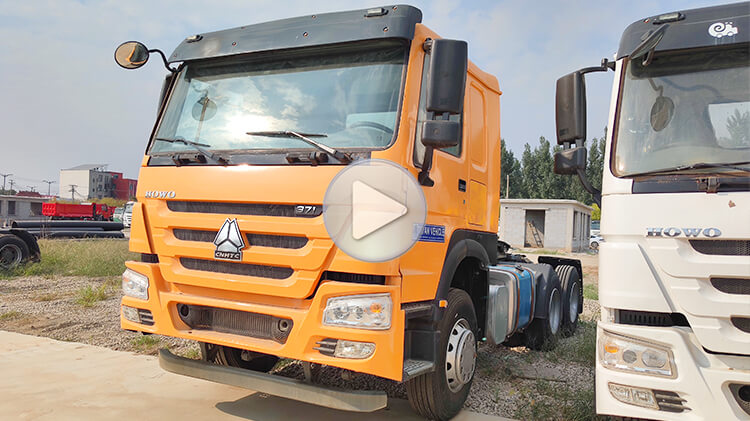 Pre Owned Howo Used Tractor Truck for Sale Near Me in Rwanda