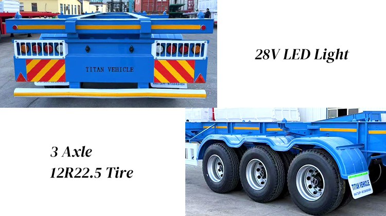 40 Foot Container Chassis for Sale in Rwanda