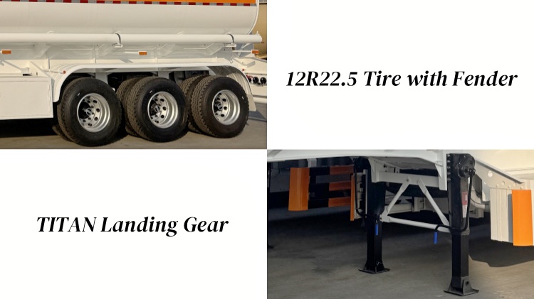 42000L Semi Tanker Trailer Cost in Rwanda