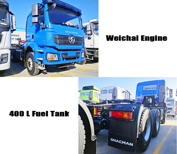 6x4 H3000 Shacman Truck Head for Sale in Rwanda