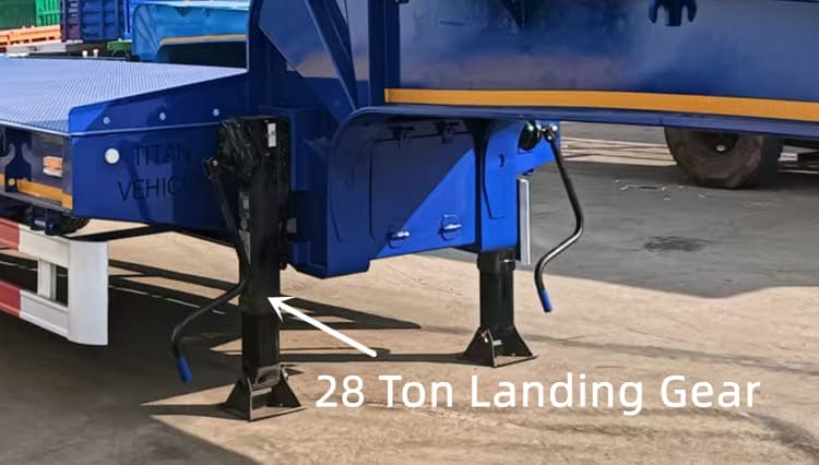 Hydraulic Low Bed Trailer for Sale in Rwanda