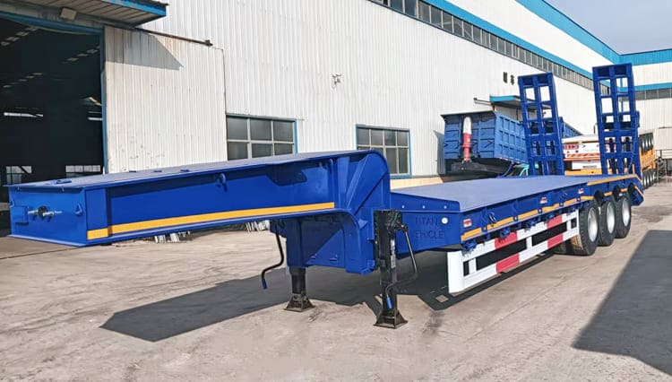 Hydraulic Low Bed Trailer for Sale in Rwanda