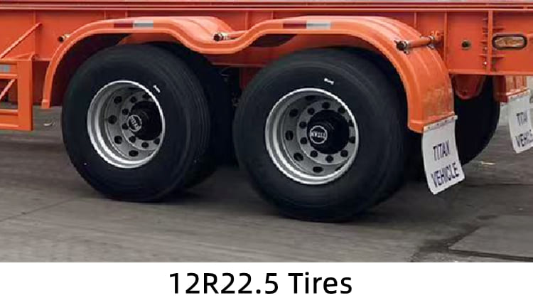 2 Axle Skeleton Semi Trailer for Sale in Rwanda