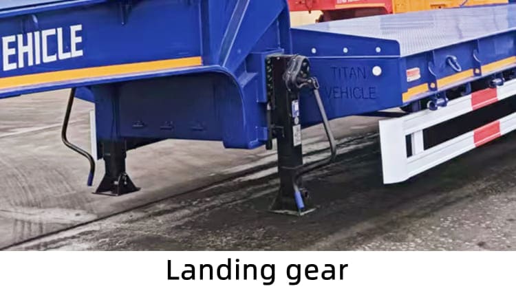 3 Axle Drop Deck Low Bed Trailer for Sale in Rwanda