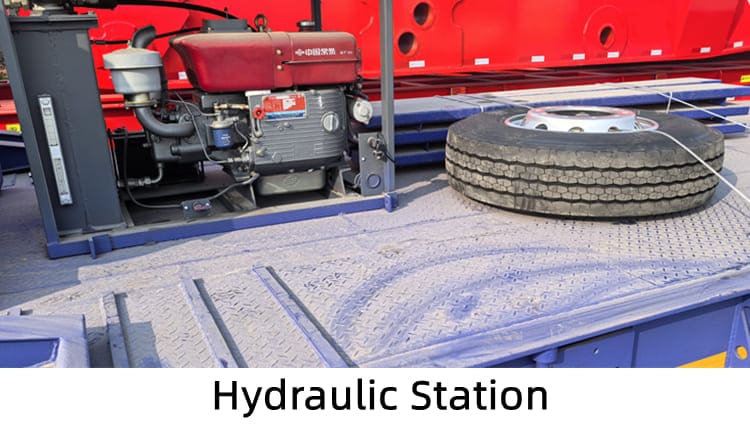 80 Ton 3 Axle Lowboy Trailer for Sale in Rwanda