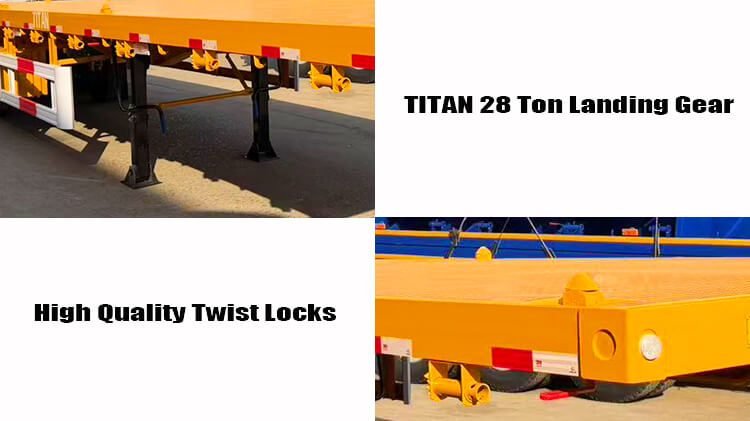 3 Axle Flatbed Trailer for Sale in Dar es Salaam