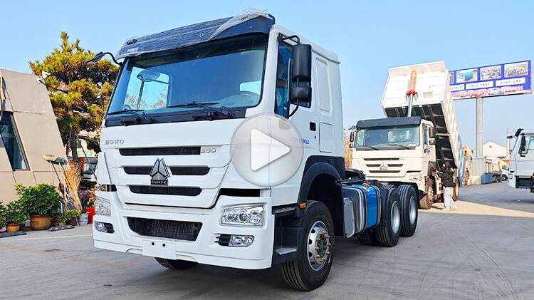Refurbished Howo Used Tractor Trucks for Sale in Rwanda