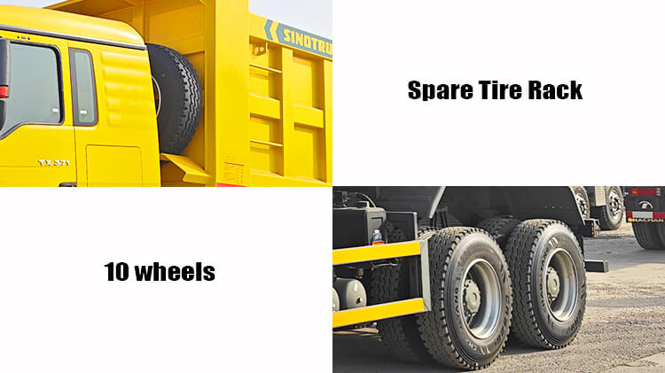 Howo 10 Wheeler Dump Truck for Sale Price in Congo