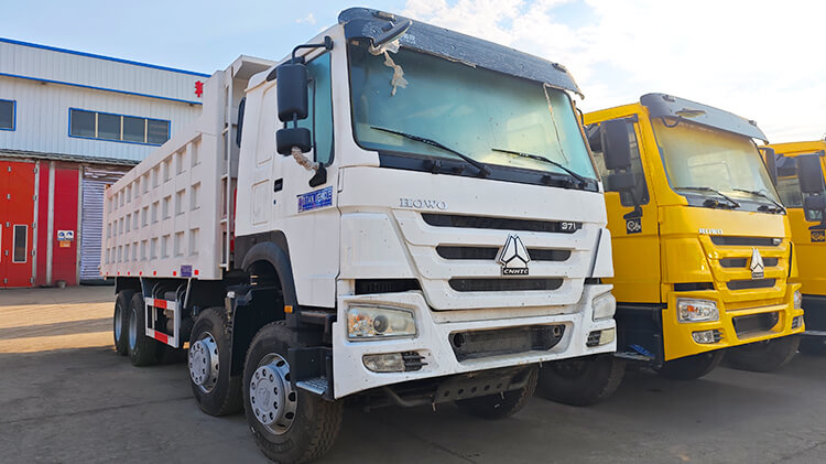 Used Howo 8x4 Tipper Truck for Sale in Rwanda