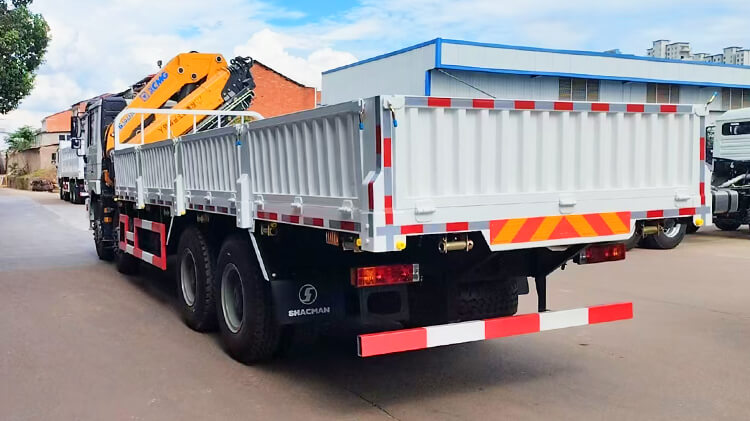 Shacman Truck Mounted Crane for Sale in Rwanda