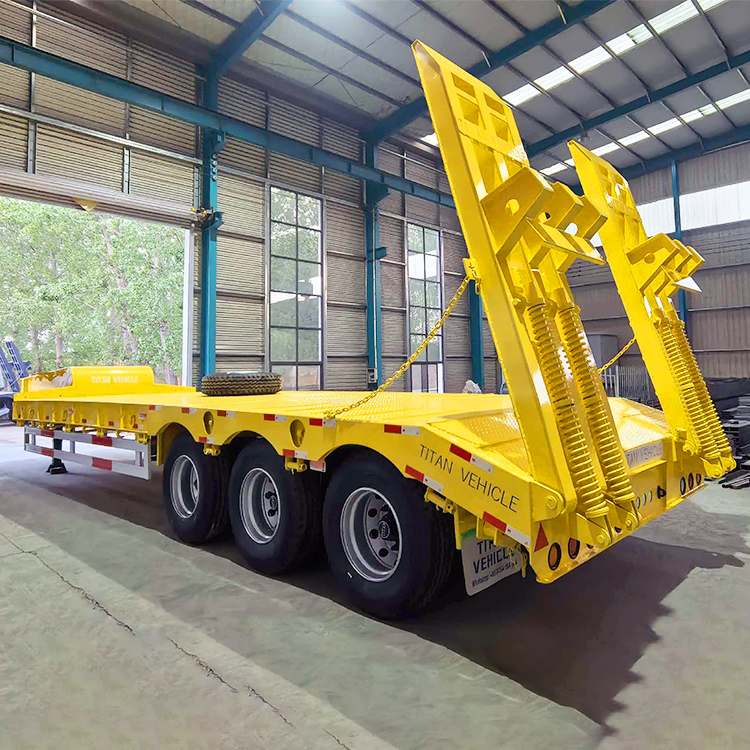 3 Axle 60 Ton Lowbed Trailer