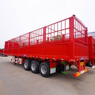 3 Axle 60ton Fence Trailer