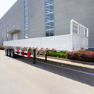 3 Axle Drop Side Trailer