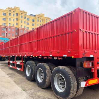 3 Axle Side Wall Semi Trailer
