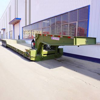 4 Axle 100ton Detachable Gooseneck Trailers