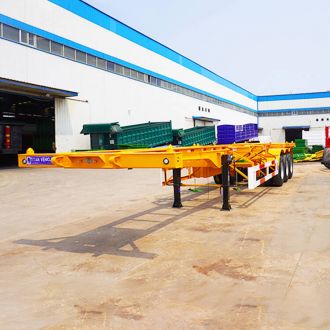 3 Axle 40ft Container Skeletal Trailer
