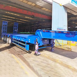 CIMC 4 Axle Low Bed Truck
