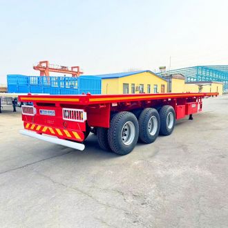 3 Axle 40 Foot Flatbed Trailer