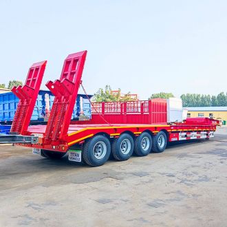 4 Axle 100 Ton Lowbed Truck