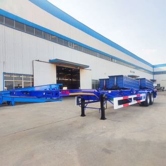 2 Axle 40ft Gooseneck Shipping Container Trailer