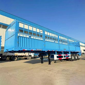 3 Axle 60 Ton Fence Semi Trailer