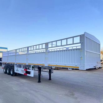 3 Axle Fence Cargo Trailer