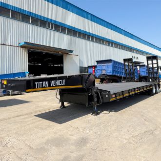 2 Line 4 Axle Low Loader Trailer