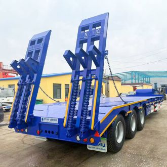 3 Axle 60 Ton Lowbed Trailer