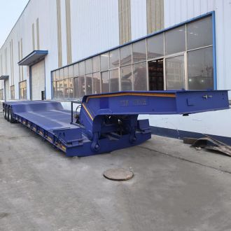 80 Ton 3 Axle Lowboy Trailer