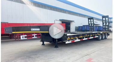 3 Axle Semi Low Bed Trailer